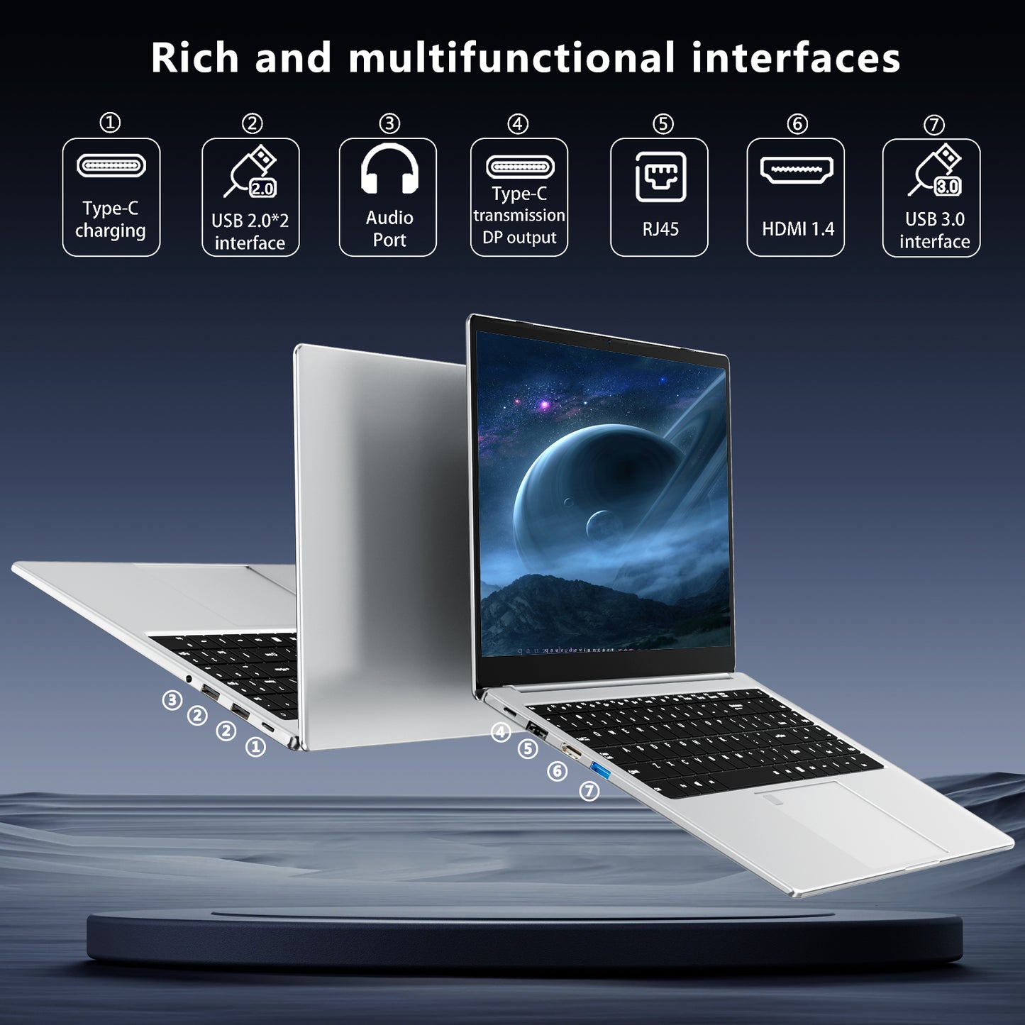 Laptop Computer, Intel Core I7, 32GB RAM 1TB SSD Gaming Laptop,Fhd 1920X1080,Windows 11 Pro,